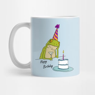 Happy birthday and frog Mug